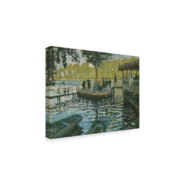 Trademark Fine Art Claude Monet 'La Grenouillere' Canvas Art, 18x24 - BL01952-C1824GG
