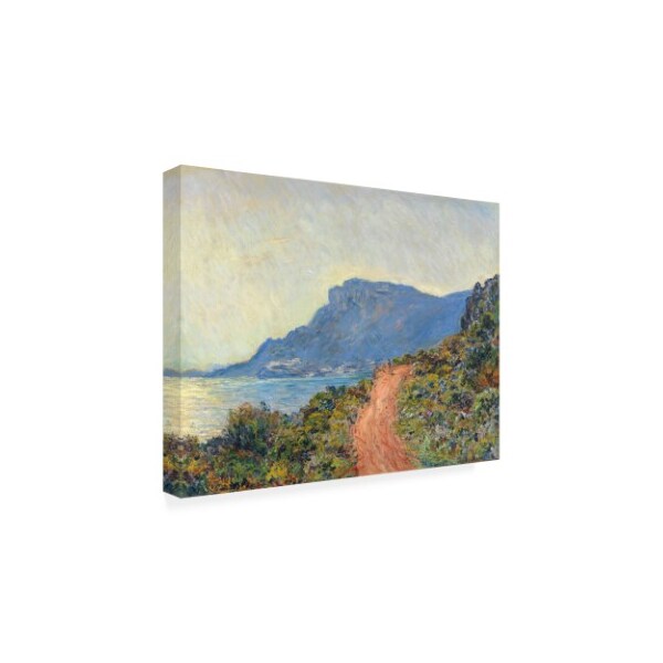 Trademark Fine Art Claude Monet 'La Corniche near Monaco, 1884' Canvas Art, 35x47 - IC02003-C3547GG