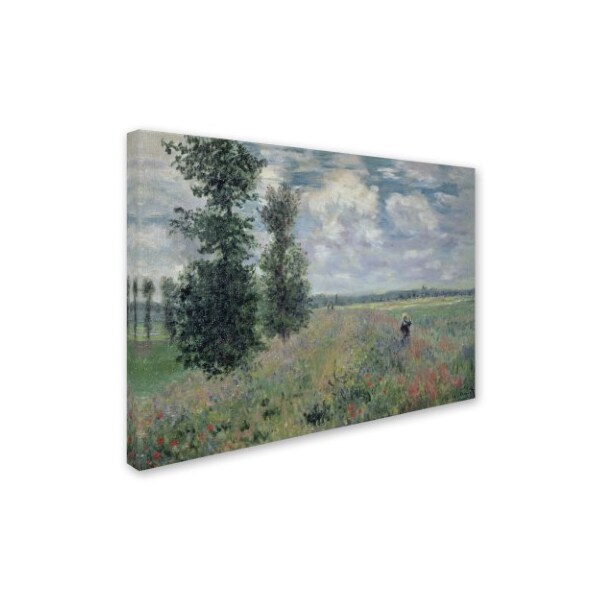 Trademark Fine Art Claude Monet 'The Poppy Field' Canvas Art, 24x32 - BL01183-C2432GG