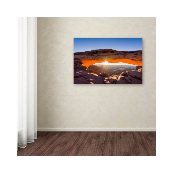 Trademark Fine Art Michael Blanchette Photography 'Lighted Frame' Canvas Art, 22x32 - ALI3796-C2232GG
