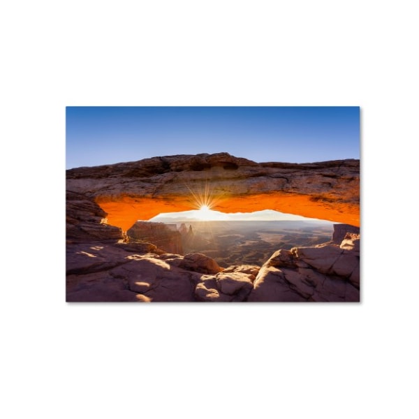Trademark Fine Art Michael Blanchette Photography 'Lighted Frame' Canvas Art, 22x32 - ALI3796-C2232GG