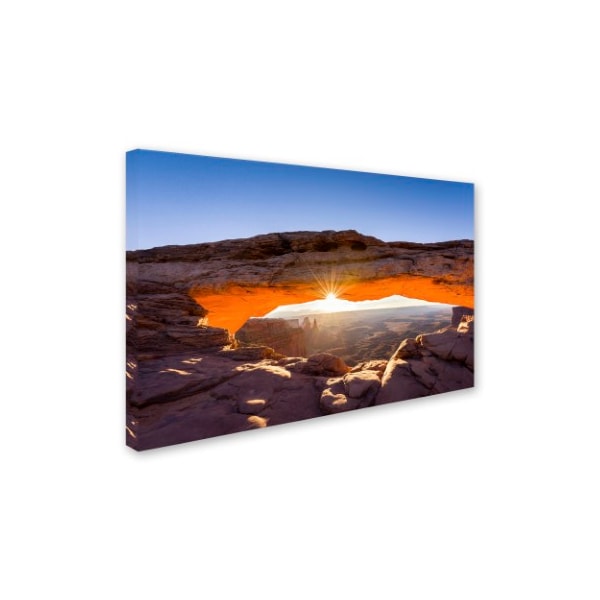 Trademark Fine Art Michael Blanchette Photography 'Lighted Frame' Canvas Art, 22x32 - ALI3796-C2232GG