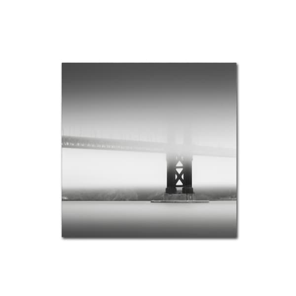 Trademark Fine Art Dave MacVicar 'Golden Gate' Canvas Art, 14x14 - ALI0832-C1414GG