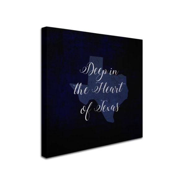 Trademark Fine Art Art Licensing Studio 'Deep in Texas' Canvas Art, 14x14 - ALI12211-C1414GG