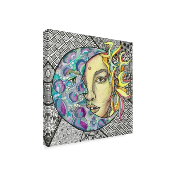 Trademark Fine Art Amy Frank 'Mother Sun' Canvas Art, 14x14 - ALI37895-C1414GG