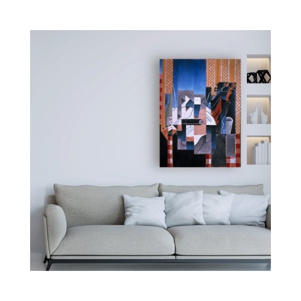 Trademark Fine Art Juan Gris 'Still Life With Violin and Guitar' Canvas Art, 14x19 - BL01230-C1419GG