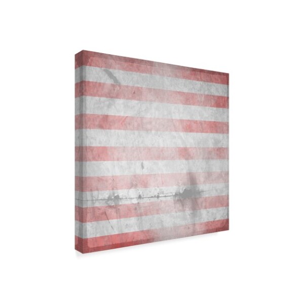 Trademark Fine Art Lightboxjournal 'American Born Stripes' Canvas Art, 18x18 - ALI23736-C1818GG