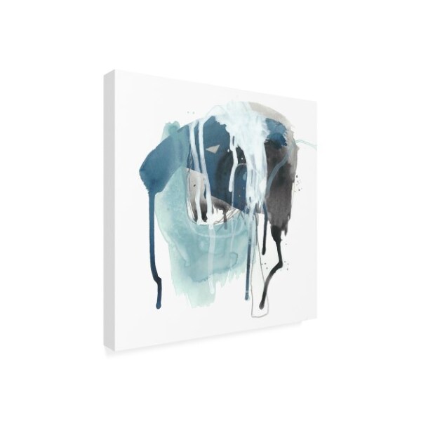 Trademark Fine Art June Erica Vess 'Incidental Indigo Vi' Canvas Art, 18x18 - WAG09869-C1818GG