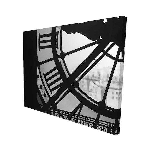 Fondo 16 x 20 in. Clock At The Orsay Museum-Print on Canvas - FO2792182