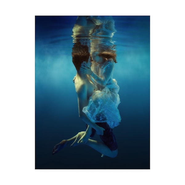 Trademark Fine Art Dmitry Laudin 'Only Two' Canvas Art, 24x32 - 1X08923-C2432GG