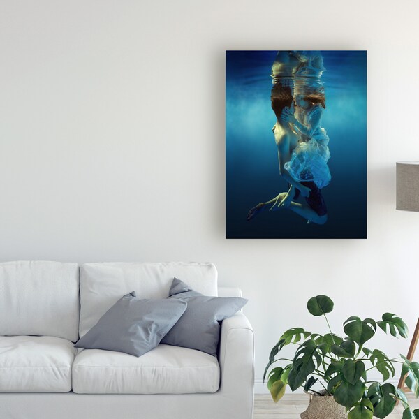 Trademark Fine Art Dmitry Laudin 'Only Two' Canvas Art, 24x32 - 1X08923-C2432GG
