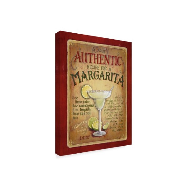 Trademark Fine Art Lisa Audit 'Margarita' Canvas Art, 14x19 - ALI24934-C1419GG