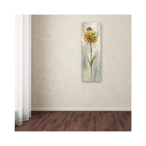 Trademark Fine Art Silvia Vassileva 'Single Stem Flower III' Canvas Art, 8x24 - WAP01987-C824GG
