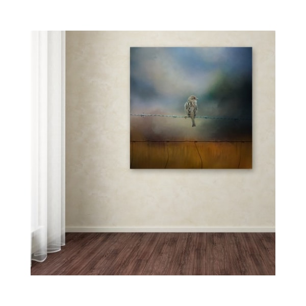 Trademark Fine Art Jai Johnson 'Fence Master' Canvas Art, 18x18 - ALI14417-C1818GG
