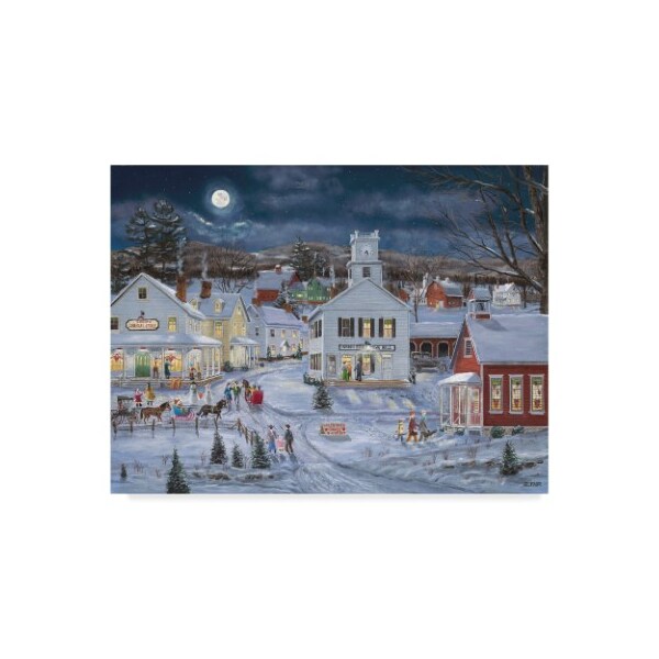 Trademark Fine Art Bob Fair 'Valentine Dance' Canvas Art, 18x24 - ALI39217-C1824GG