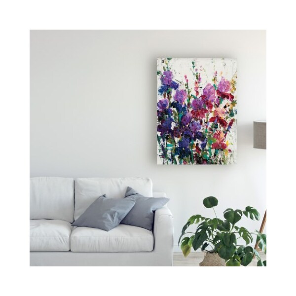 Trademark Fine Art Tim Otoole 'Iris Blooming Ii' Canvas Art, 18x24 - WAG11444-C1824GG