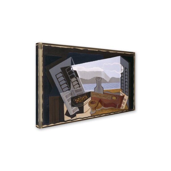 Trademark Fine Art Juan Gris 'The Open Window' Canvas Art, 22x32 - AA00405-C2232GG