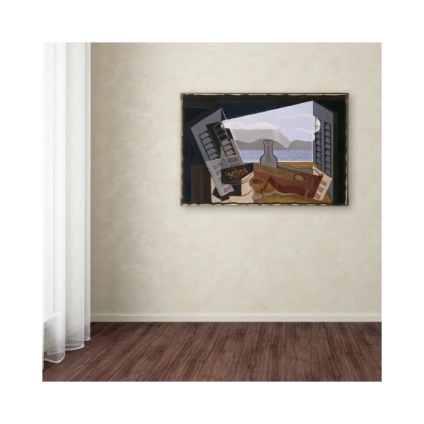 Trademark Fine Art Juan Gris 'The Open Window' Canvas Art, 22x32 - AA00405-C2232GG