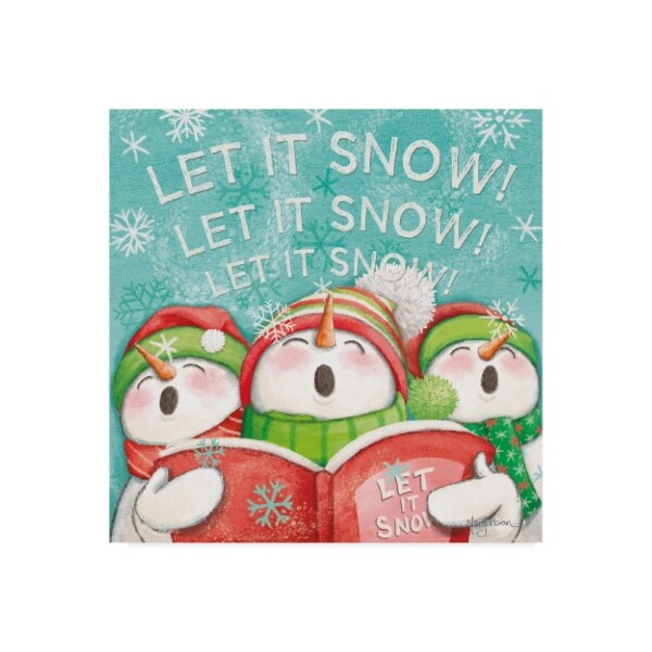 Trademark Fine Art Mary Urban 'Let It Snow Viii' Canvas Art, 18x18 - WAP09007-C1818GG