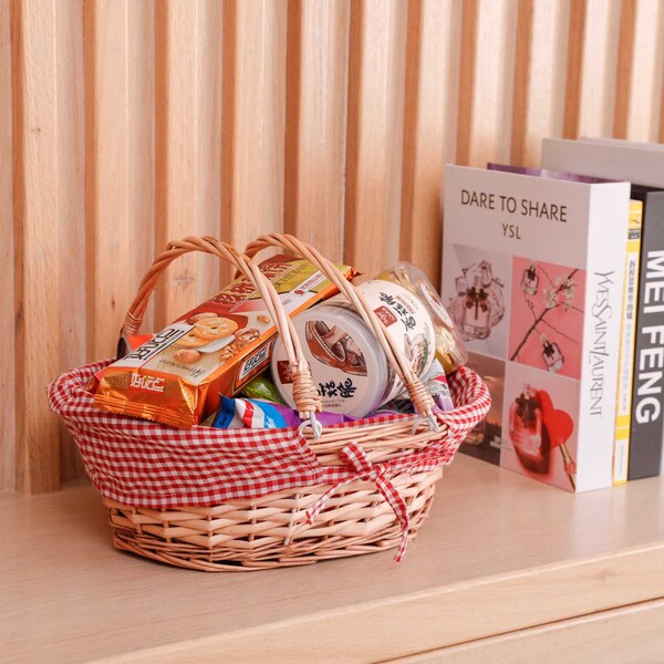 Vintiquewise Basket With Handles 3 PK - QI003055R.3
