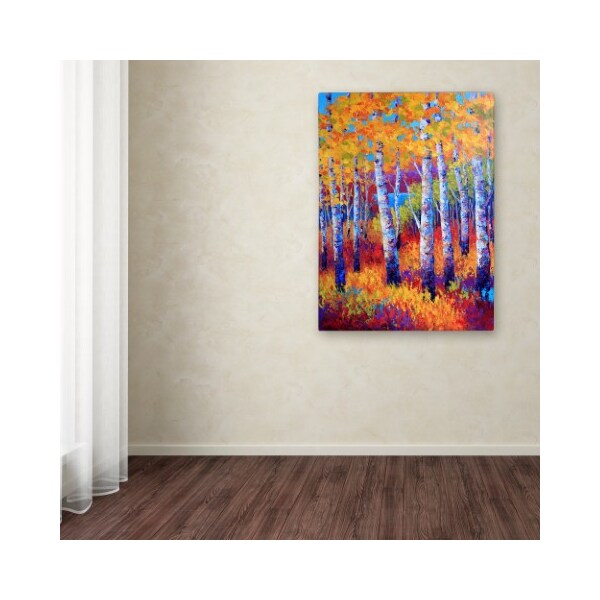 Trademark Fine Art Marion Rose 'Judy Path to the Lake' Canvas Art, 14x19 - ALI15328-C1419GG