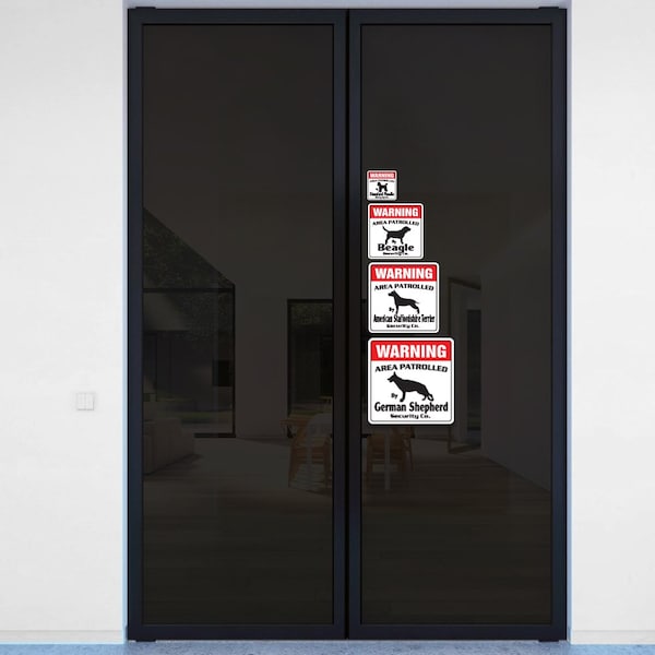 Signmission Blue Heeler, 8 Inch X 8 Inch, Decal - D-8-WD-BLUE HEELER
