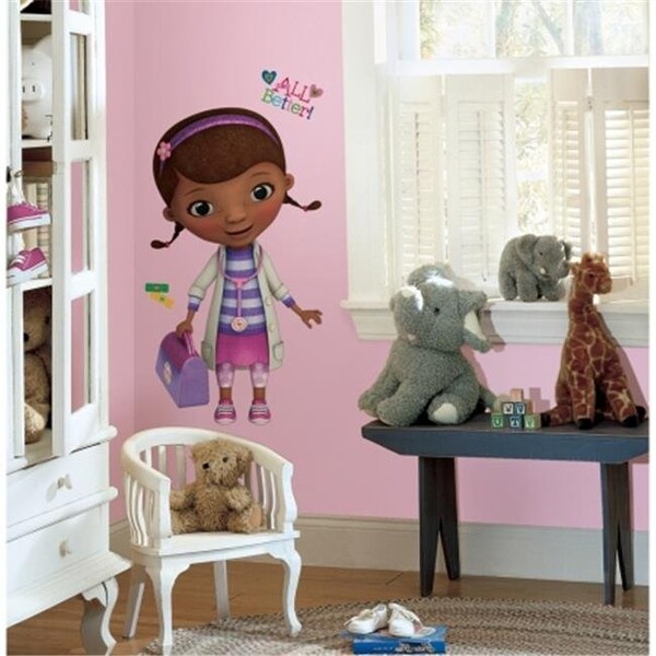 Roommates RoomMates RMK2283GM Doc McStuffins Peel & Stick Giant Wall Decals - RMK2283GM
