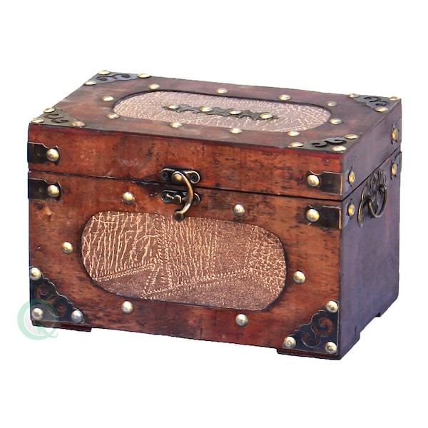 Vintiquewise Decorative Wooden Index and Recipe Card Box Ideal for Bridal Showers and other Special Occasions - QI003015NEW