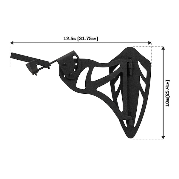 Allen Co EZ Mount Magnum Skull Hanger, Black - 7223
