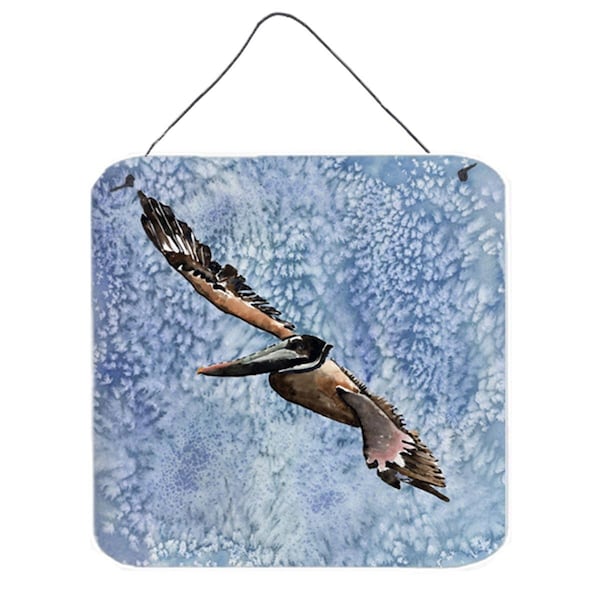 Micasa Bird Pelican Aluminium Metal Wall or Door Hanging Prints - MI891933