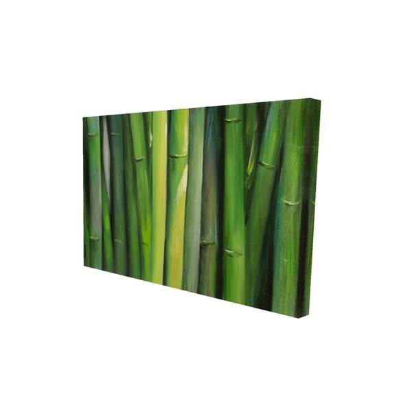 Fondo 20 x 30 in. Bamboo Plant-Print on Canvas - FO2779411