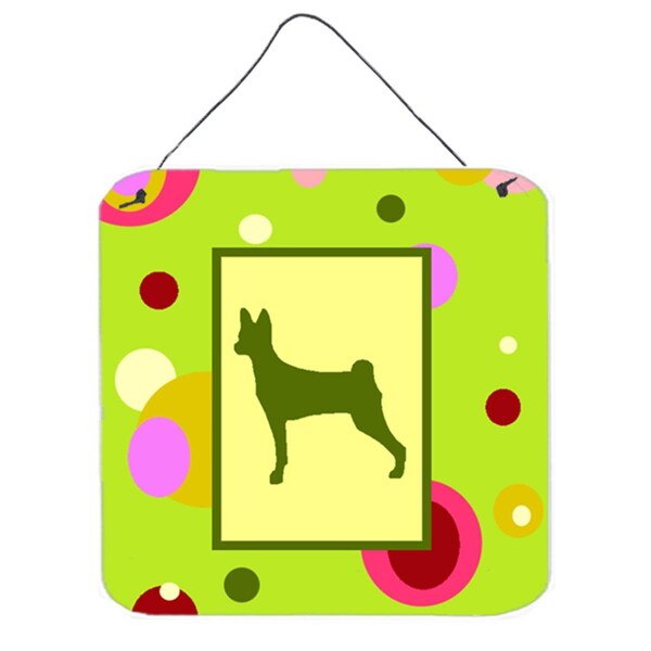 Carolines Treasures Basenji Aluminium Metal Wall Or Door Hanging Prints - CK1010DS66
