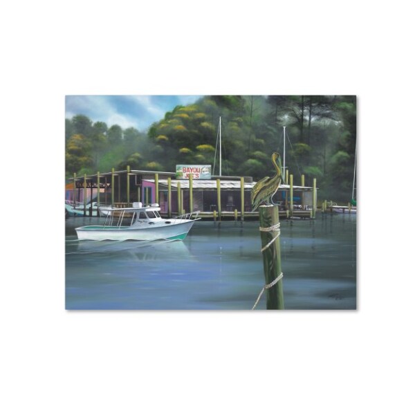 Trademark Fine Art Geno Peoples 'Bayou Joes' Canvas Art, 35x47 - ALI19516-C3547GG