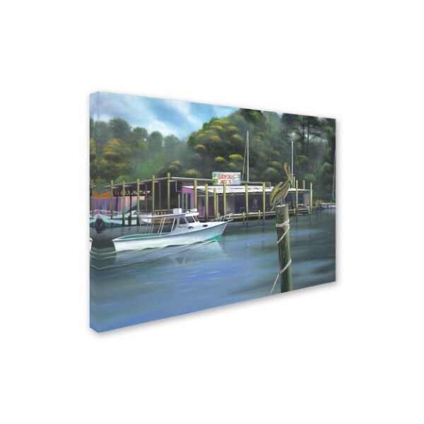 Trademark Fine Art Geno Peoples 'Bayou Joes' Canvas Art, 35x47 - ALI19516-C3547GG