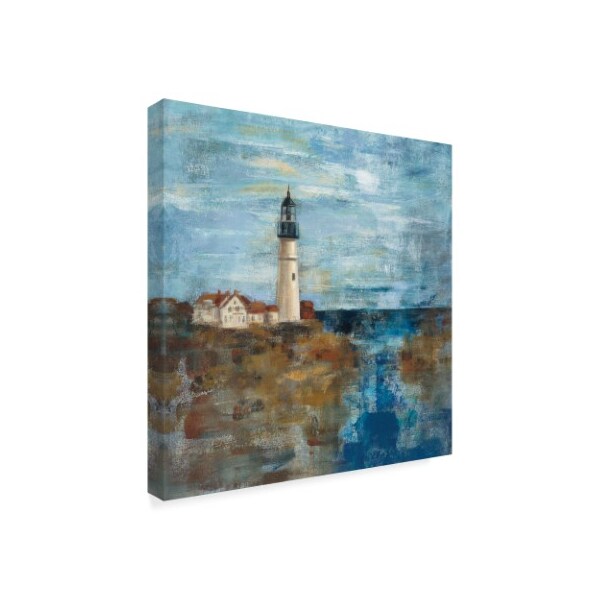 Trademark Fine Art Silvia Vassileva 'Lighthouse Dream' Canvas Art, 18x18 - WAP06714-C1818GG