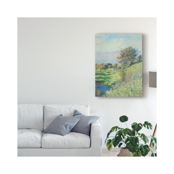Trademark Fine Art Claude Monet 'Coup De Vent, 1881 ' Canvas Art, 24x32 - BL02379-C2432GG