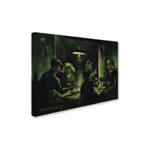 Trademark Fine Art Van Gogh 'The Potato Eaters' Canvas Art, 24x32 - AA00926-C2432GG