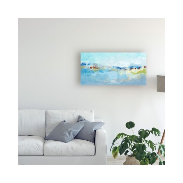 Trademark Fine Art Christina Long 'Sea Breeze Landscape I' Canvas Art, 16x32 - WAG10596-C1632GG
