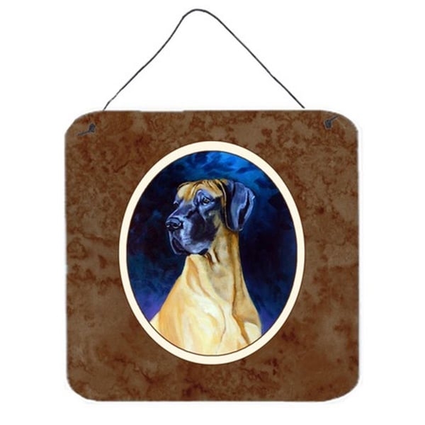 Carolines Treasures Great Dane Wall or Door Hanging Prints, 6 x 0.02 x 6 in. - 7277DS66