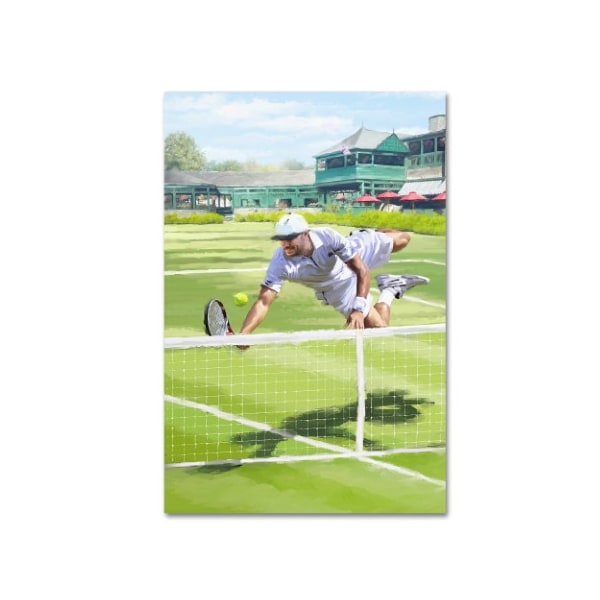 Trademark Fine Art The Macneil Studio 'Tennis' Canvas Art, 16x24 - ALI9030-C1624GG