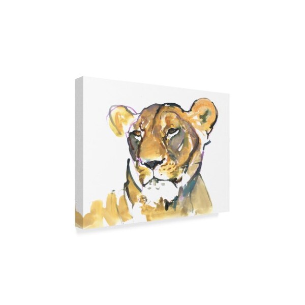 Trademark Fine Art Mark Adlington 'The Lioness' Canvas Art, 14x19 - BL01801-C1419GG