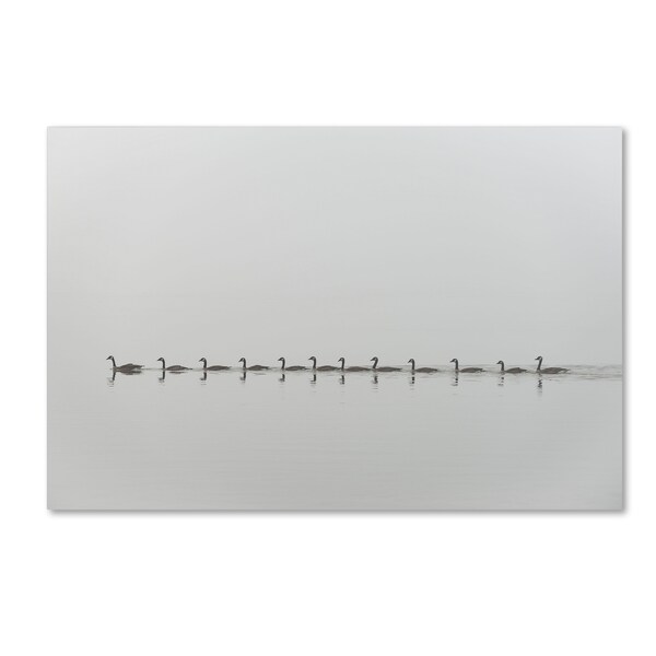 Trademark Fine Art Nick Kalathas 'Follow Me' Canvas Art, 30x47 - 1X00189-C3047GG