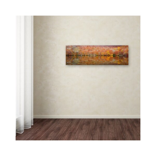 Trademark Fine Art Sho Shibata 'Glowing Autumn' Canvas Art, 16x47 - 1X02804-C1647GG