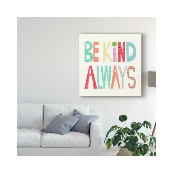 Trademark Fine Art Chariklia Zarris 'Kid Play I' Canvas Art, 14x14 - WAG06073-C1414GG