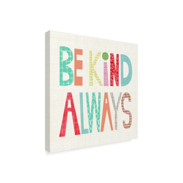 Trademark Fine Art Chariklia Zarris 'Kid Play I' Canvas Art, 14x14 - WAG06073-C1414GG
