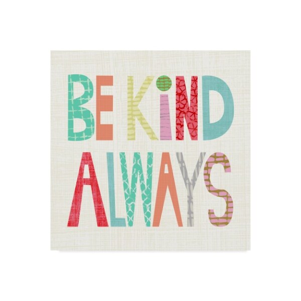 Trademark Fine Art Chariklia Zarris 'Kid Play I' Canvas Art, 14x14 - WAG06073-C1414GG