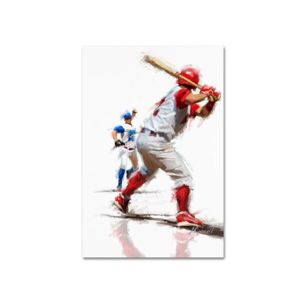 Trademark Fine Art The Macneil Studio 'Baseball' Canvas Art, 22x32 - ALI8582-C2232GG