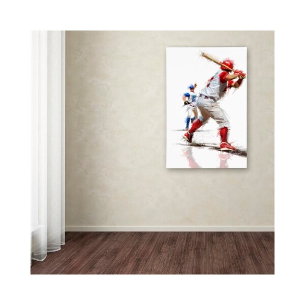 Trademark Fine Art The Macneil Studio 'Baseball' Canvas Art, 22x32 - ALI8582-C2232GG