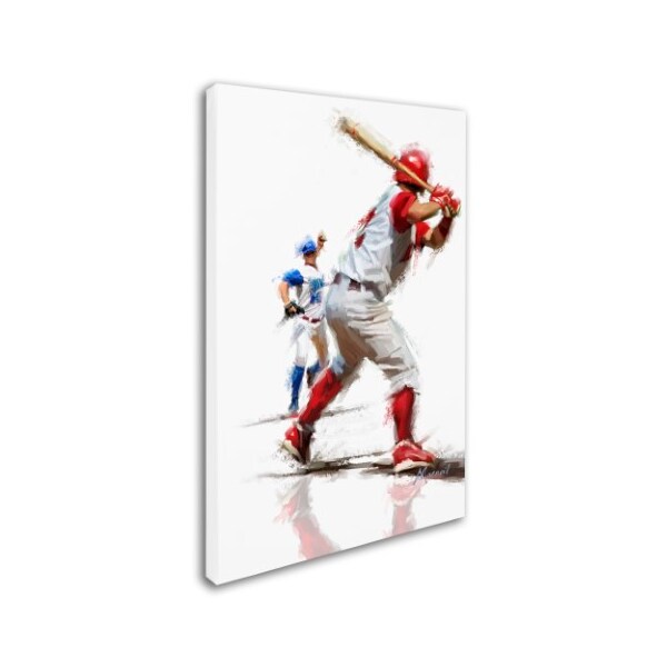 Trademark Fine Art The Macneil Studio 'Baseball' Canvas Art, 22x32 - ALI8582-C2232GG
