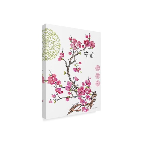 Trademark Fine Art Jean Plout 'Cherry Blossom Serenity' Canvas Art, 18x24 - ALI37572-C1824GG